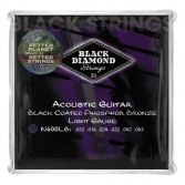BLACK DIAMOND N600LB Phosphor Bronze 블랙 다이아몬드 블랙 코팅 포스퍼 브론즈 12-53 어쿠스틱 기타 스트링
