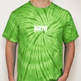 NATY (나티) - Original Logo Tie-Dye 티셔츠 [라임/반팔]